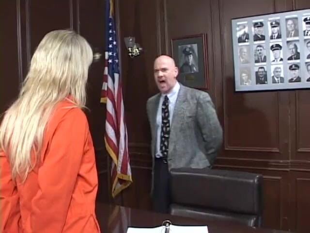 Vintage megastore: Detective fucks the suspect blonde.