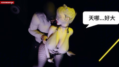 X Hentai: Большие у нее есть, и она знает это - 3D анимация