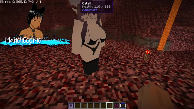 Manor Cookie: Minecraft Jenny Mod fodendo Galath com uma succubus e foda...