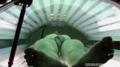 Czech Gay Solarium: Czech Gay Solarium 33 Zabawny twink złapany na kamerze