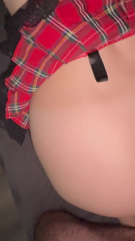 Sexy Estudante Usou Um Brinquedo E Pau