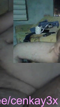 Stepdaddy Bear Masturbates with a Cigarette in His Mouth and Cums
