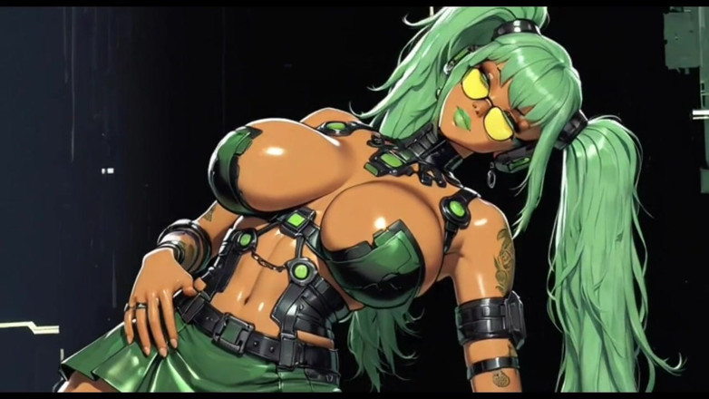 Hot girl dancing: Vídeo musical sexy, ai animation