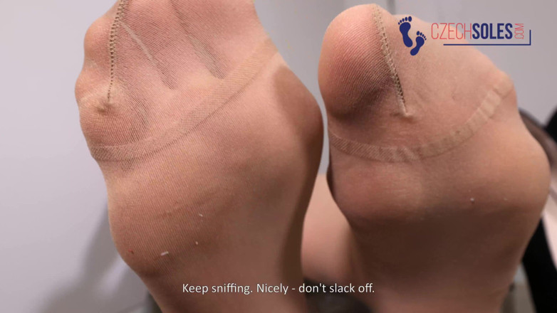 Czech Soles - foot fetish content: 선생님의 땀에 젖은 팬티 스타킹 처벌