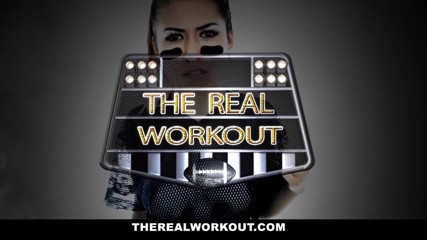 Team Skeet: Hot Asian fitness babe Jade Kush works out with big...