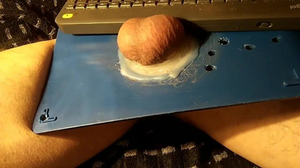 Ballspanking: I casually play with my balls for an hour and...