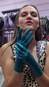 Latexhandschuhe fetisch