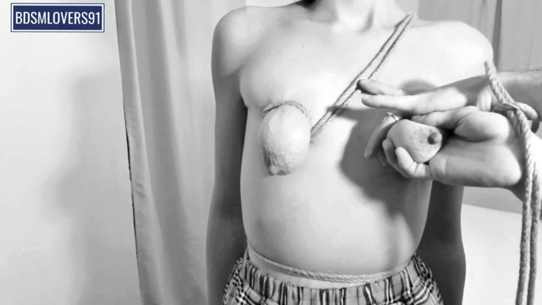 Bdsmlovers91: Stepdaddy's Slut Is Addicted to Have Her Small Saggy Tits...