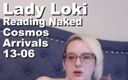 Cosmos naked readers: Lady Loki läser naken Kosmos kommer 13-06