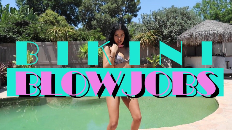 Herb Collins - Bikini Blowjobs: Boquetes de biquíni - Jeni Angel e Herb Collins