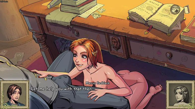 LewdArcade: Невинные ведьмы Ginny Weasley обнаженная, полная коллекция + невинные ведьмы скачать [18+] секс-игра