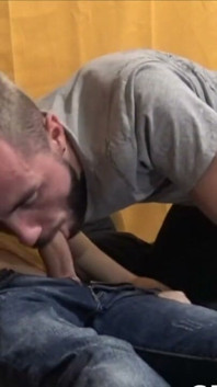 Slut Creampied by His Friend Big Dick