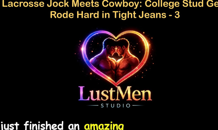 LustMen: เรื่องเย็ดเกย์เสียงภาษาอังกฤษ - หนุ่มหุ่นนักกีฬาลาครอสพบกับคาวบอย: หนุ่มวิทยาลัยโดนขี่อย่างหนักในกางเกงยีนส์แน่น - ตอน 3