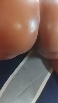 Teasing with My Big Black Ass