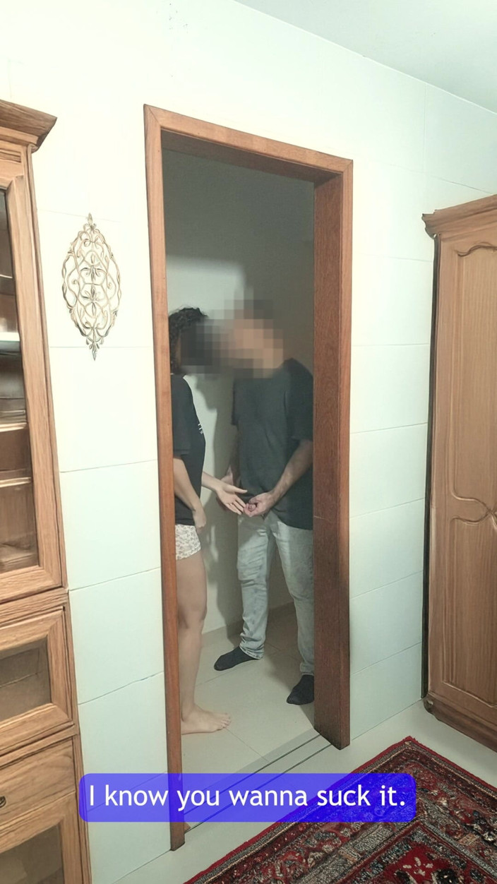 Branquinha De Leite: Sposato da solo con un amico - Pompino nel corridoio e...