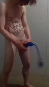 Phallus (penis) Pump; Side View, Close-up