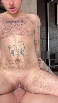 Bareback Hairy Trans Ftm
