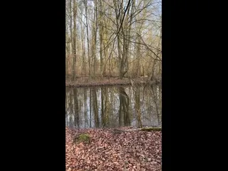 Naomi Gets Nasty on Her Walk in the Woods