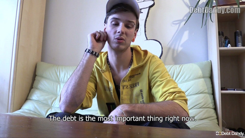 Twink pop studio: Twink Pop - Debt Dandy Forces Slim Boy Into Bareback Doggystyle...