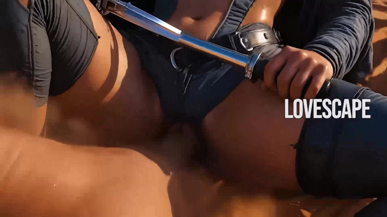 Lovescape: 'dune' Babes Masturbate Until Massive Squirts