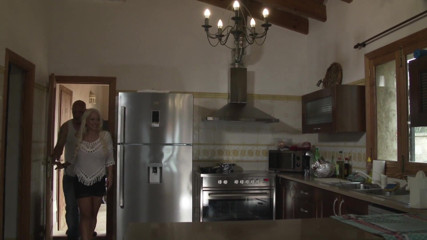 Italian Vintage Porn: Big boobs blonde fucked from her naughty fucker