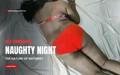 Naughty Nights Capítulo 4 - Solo trans rabuda em lingerie