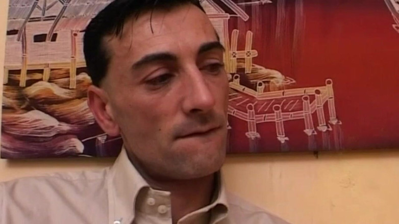 TGIRL ROOM: A Man and a Transsexual Masturbate While Looking Into Each...