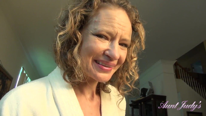 Aunt Judy's: Your Naughty Stepaunt Tia Knows You've Been Watching MILF Porn -...