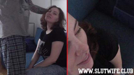 Slutwife Club: Alleen fans - Karla Rose snelle klaarkomen in het gezicht - Dubbel...