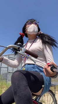 No229 初夏のタックおまんこ露出サイクリング