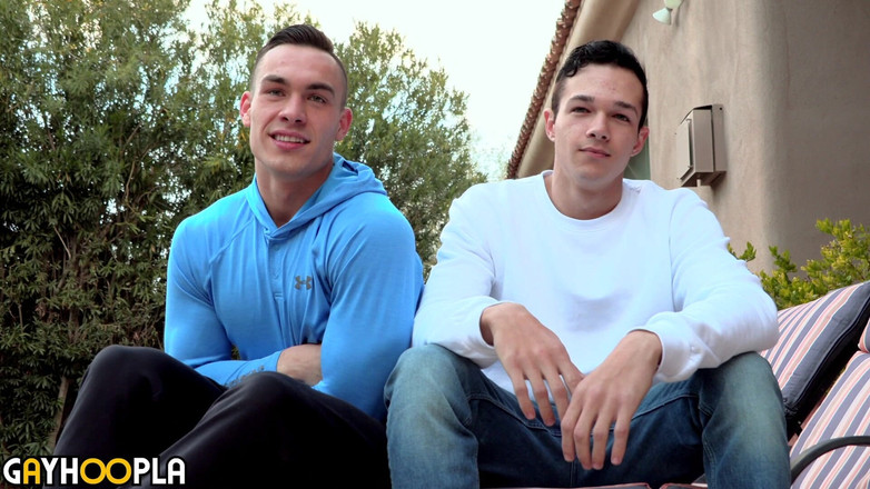 Gay Hoopla: Hardcore Debut for Jayden Marcos Fucking Travis Youth