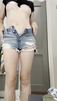 Playing with Myself in the Target Fitting Room