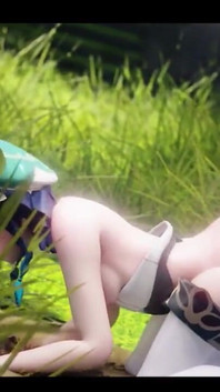 Venti Female Fucked by Hilichurl Gets Creampied in Genshin Impact Mondstadt Sex Porn Doggystyle