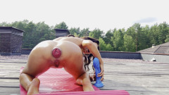 Monika Fox: Monika Fox Hot Masturbace, Šukání s velkým zadkem robertkem a kundička...