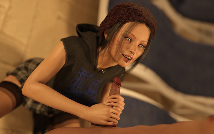 AVN Teller: Universiti Taboo - Awek Grunge Panas Dengan Tindikan Dan Pendakap Gigi...