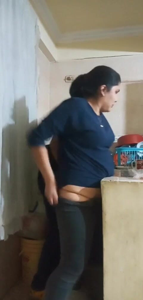 E-Alfa: Maid Fucked in the Kitchen (my Wife Almost Caught Us)