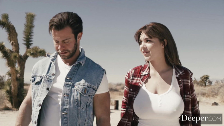Deeper: Profundo. Seth e Gabbie fodem no capô do carro