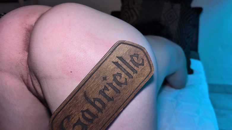 Trans dominatrix Gabrielle L: I Redden Her Ass with a Paddle