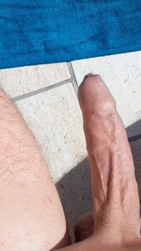 Selena's Outdoor Games Naked in a Sunlight