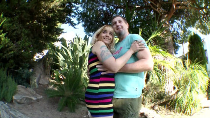 CBD Media: PAWG tattooed blondie gets rough fucked on bed