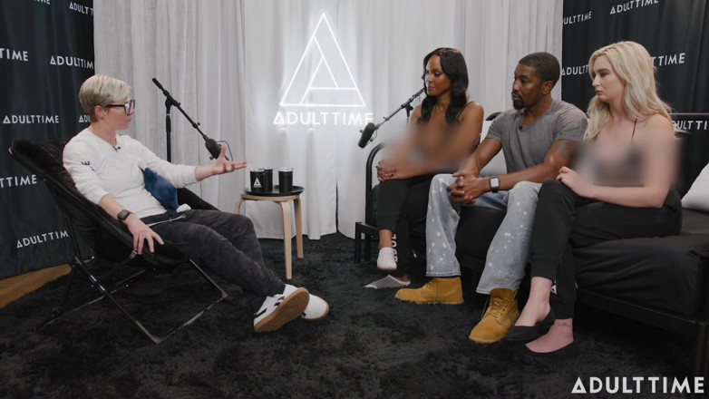 Adult Time Podcast: Pornstars Podcast After 3-way! | Lexi Lore, Isiah Maxwell, &amp; August Skye | the...