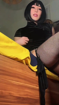 Uwodzenie Nylon Maminsynek Femboy Foot Fetysz