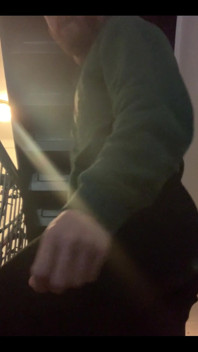 Just Showing off the Goods in the Stairwell of My Apartment