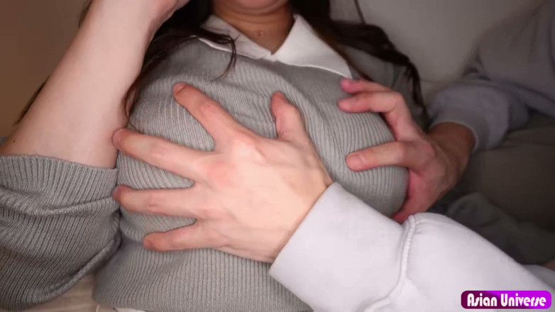 Asian cutie: H Cup Bombshell Wife. Sorry Hubby. a Steamy 3p at Home...