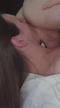 Sloppy Trans Slut Throat Fuck and Facial! Amanda Riley Peter Hooke