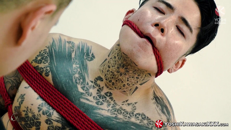 Yoshi Kawasaki XXX: Yoshikawasakixxx - Bound Yoshi Kawasaki Enjoys Extreme Shibari Session