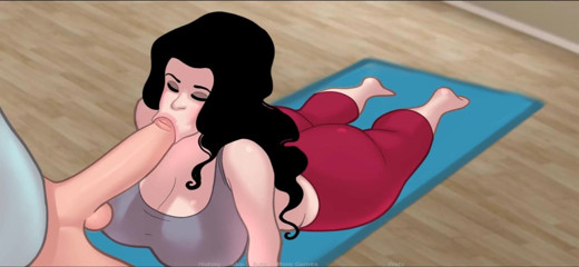 Hentai World: Sexnote BJ yoga beginner
