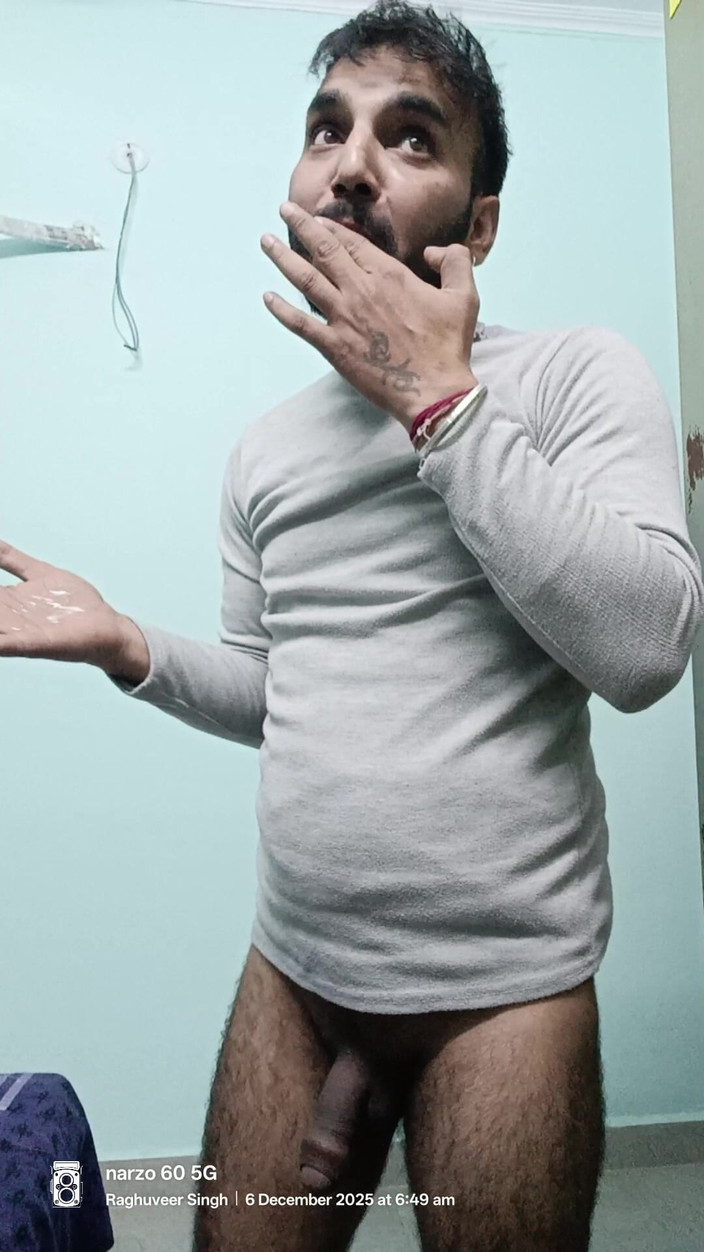 Rajasthani-old-lover: Індійський чоловік дезі насолоджується мастурбацією