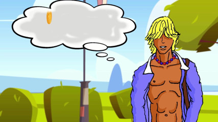 Mr. Gay cartoon movies: Arte di strada