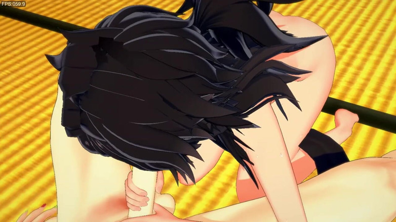 Yaoitube: Kimetsu No Yaiba Yaoi - Tomioka kouření a anální sex s...